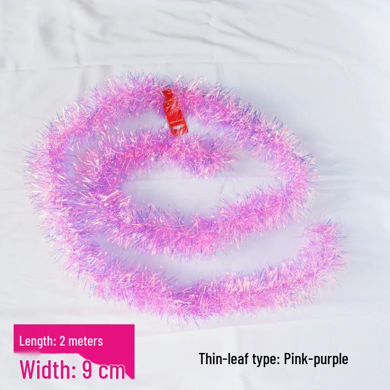 Sedmibarevný vlněný proužek na vánoční a narozeninové dekorace