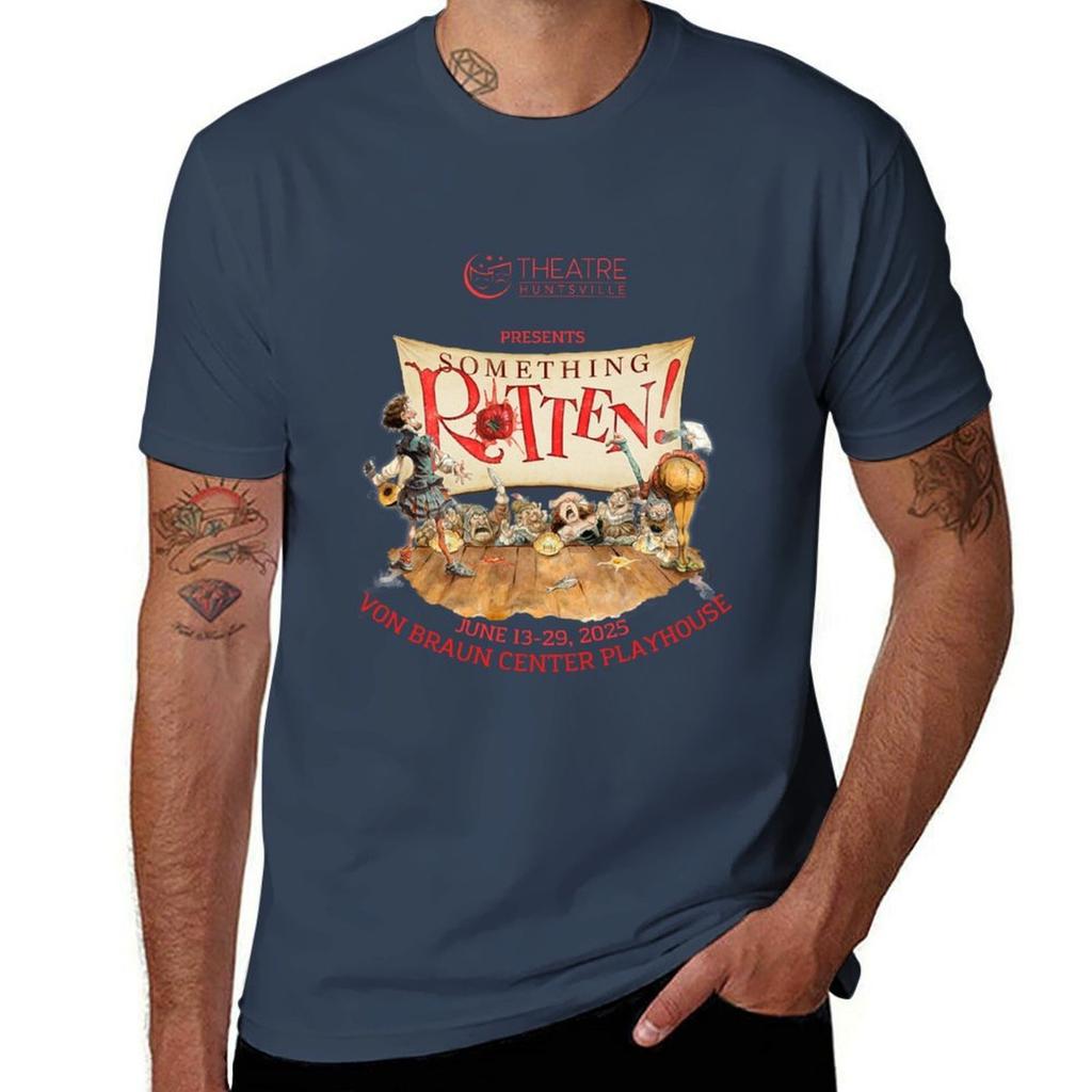 Something Rotten Show Merchandise Tshirt Cotton T Shirts High Quality Unisex Tshirt Tshirt