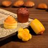 1pcs Kitchen Food Toy Simulation Kitchenware Play DIY Resin Emulated Chocolate Cake Bread Biscuit Tableware Decor Child Kid Toy