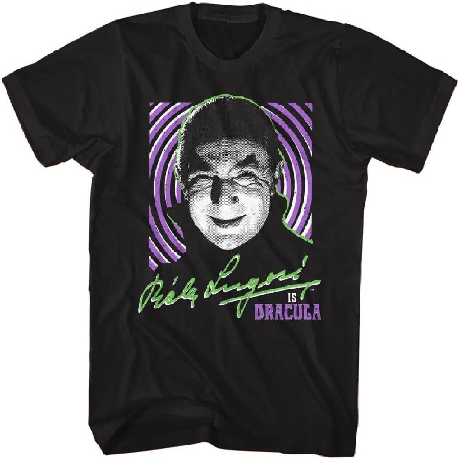 

Dracula T Shirt Bela Lugosi Hypnotic Print Adult Short Sleeve T Shirts Vintage Style Graphic Tees XXXXXL різнокольоровий