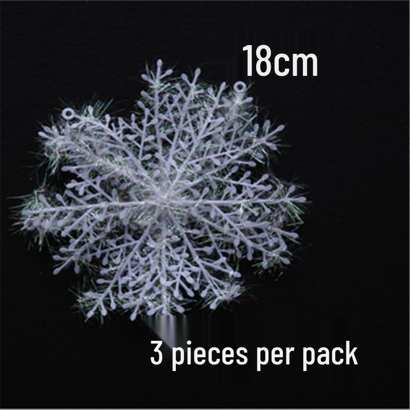 Snowflake String Ornaments for Christmas Tree Decorations and Gifts