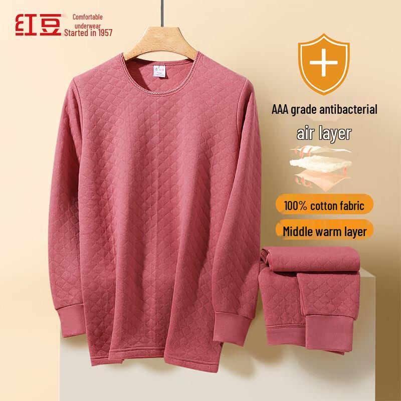 Женский термокомплект Hongdou из 3-слойного хлопка Air Warm L (170/95)