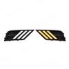 Car LED Daytime Running Light Fog Lamp DRL for VW Volkswagen Tiguan 2017 2018  with Turn Signal Dual White Yellow Bumper