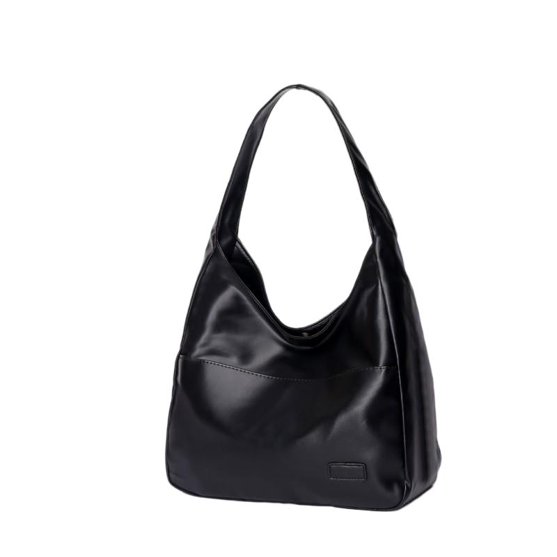 Women's Large Capacity Handbag Fashion Commuting Tote Bag Waterproof Soft PU Leather Shoulder Bag Versatile Student School Bag