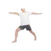 Nike Yoga Dri-FIT Grafik Rückenaufdruck Rundhals Trainings-T-Shirt Herren Oberteile Weiß DM8142-133