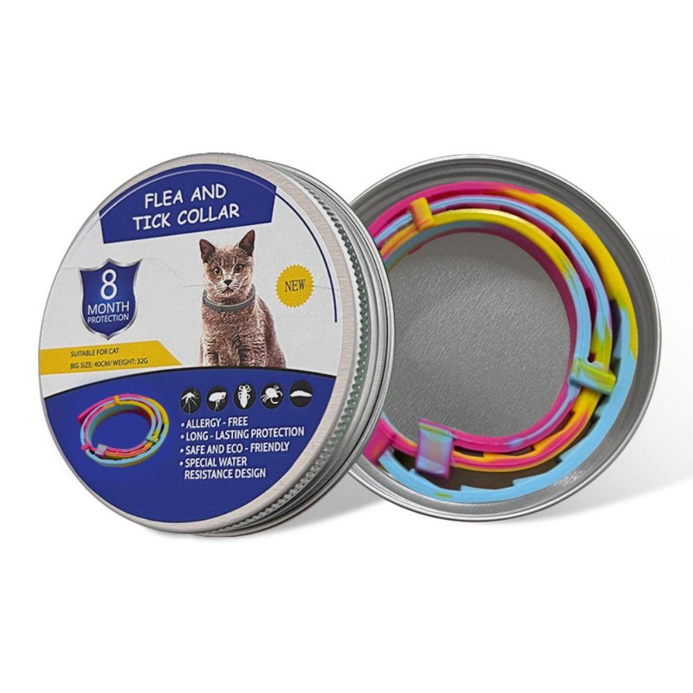 

Выдвижной противопаразитарный ошейник для домашних животных, ошейник от блох и клещей, защита на 8 месяцев, защита от комаров, защита от насекомых, товары для домашних животных