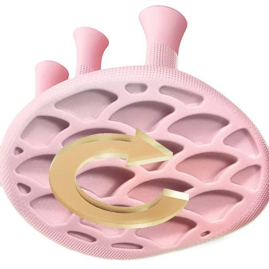 1 Pair Arch Trainer Non-slip TPR Overlapping Toe Separator Men Women Foot Arch Strengthener Valgus Bunion Corrector Tool