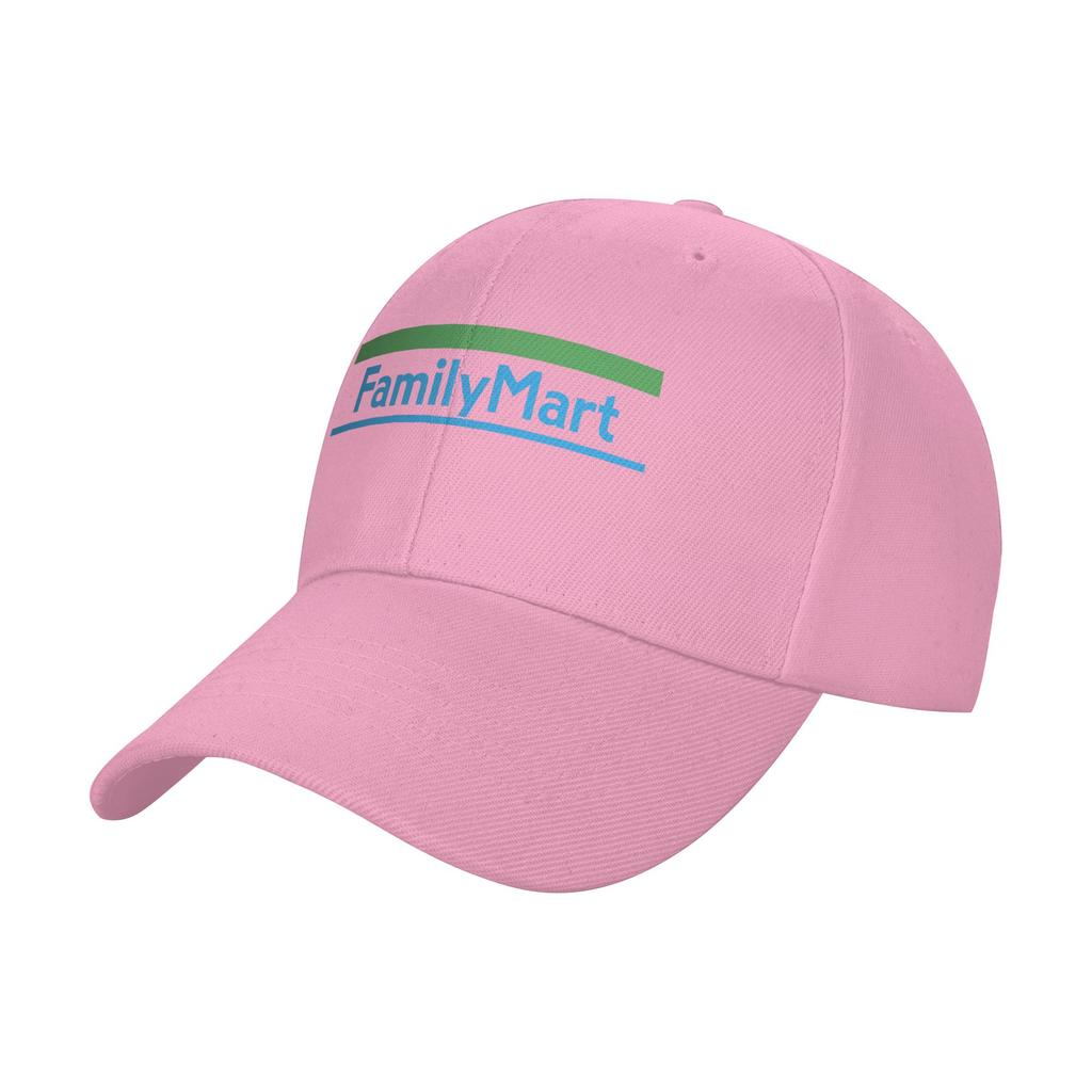 Fashion Family Mart Logo Japan (Konbini) Curved Brim Baseball Cap Workwear Style Caps