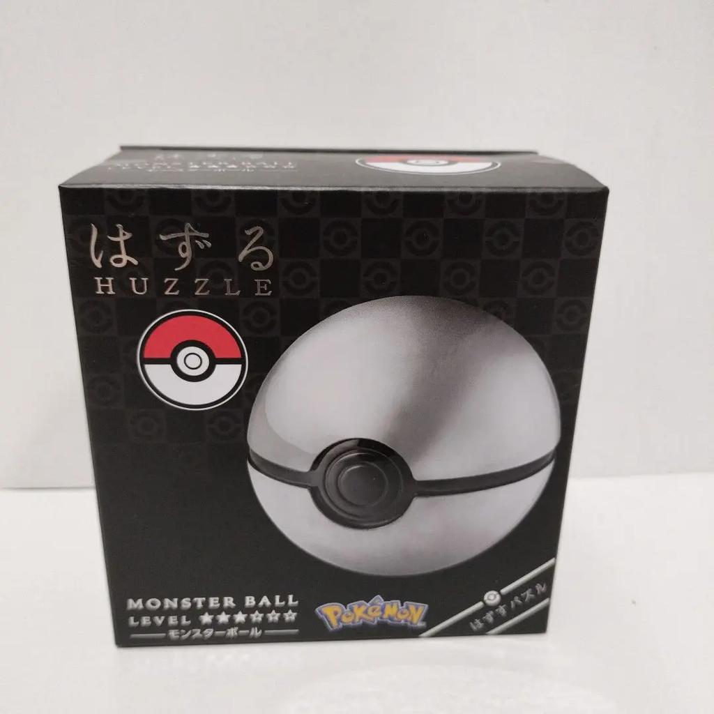 Complete set 4 Huzzle HANAYAMA Pokemon Monster Super Hyper Master Ball Puzzle