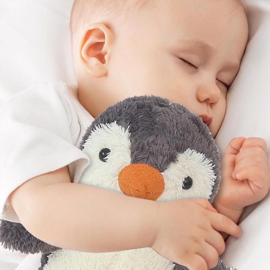 Jucarie Plush Penguin Toy 23cm Soft Fluffy Stuffed Animal Cuddly Hugging Doll Gift for Kids Boys Girls