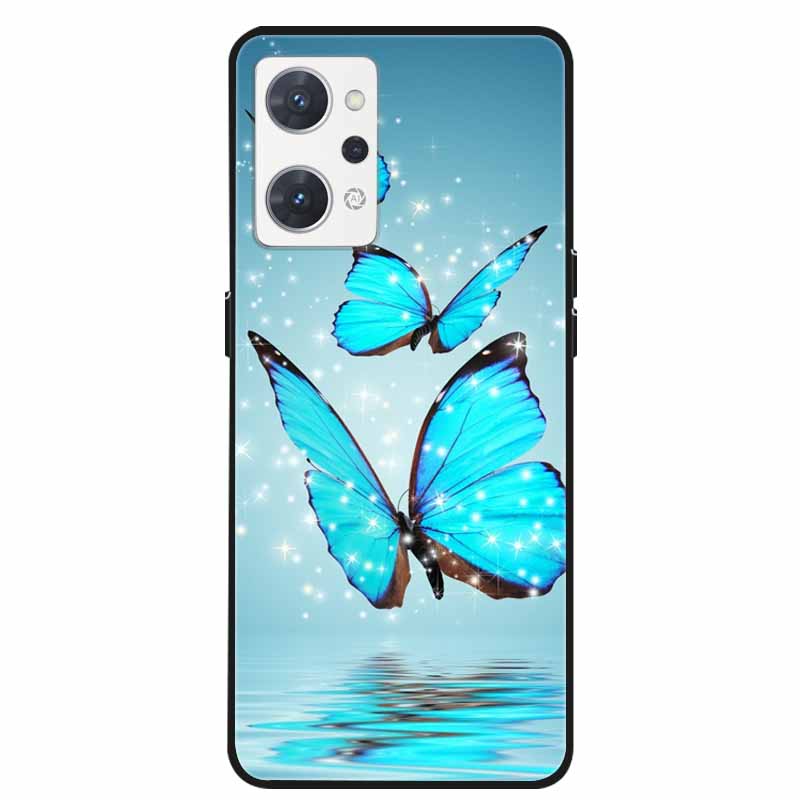 For Oppo Reno 7A 9A Case Phone Cover Soft Silicone Shockproof TPU Funda On For Oppo Reno9 A 5G Protection Capa Reno7 A / Reno9A