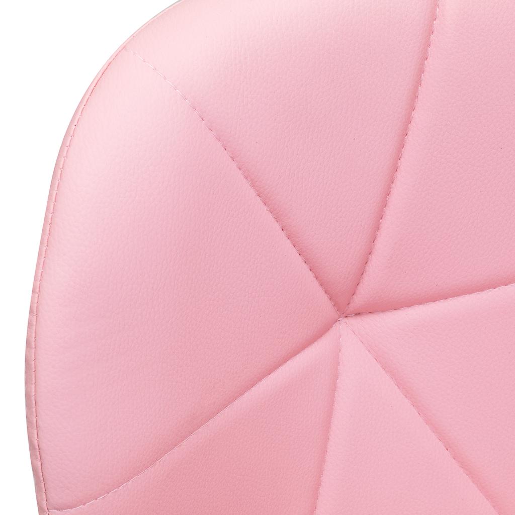 Cosmetic Stool Qs-06G Gold Pink