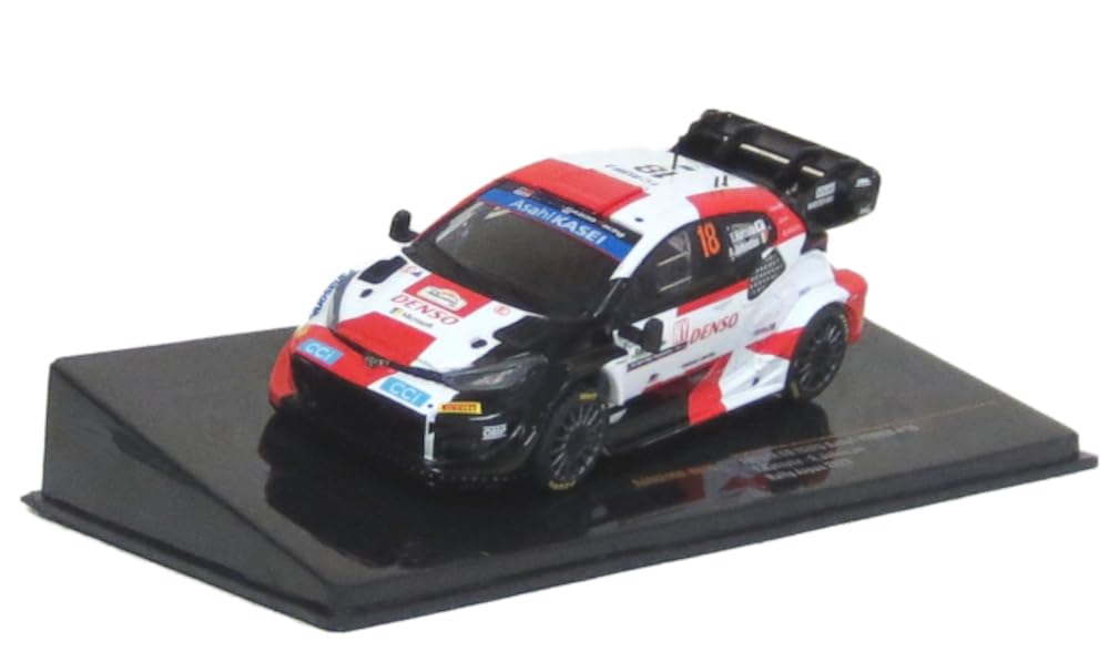 KB Model 1/43 Scale Toyota GR Yaris Rally1? 2023 Rally Japan #18 T. Katsuta Finished Model RAM24SP-001B