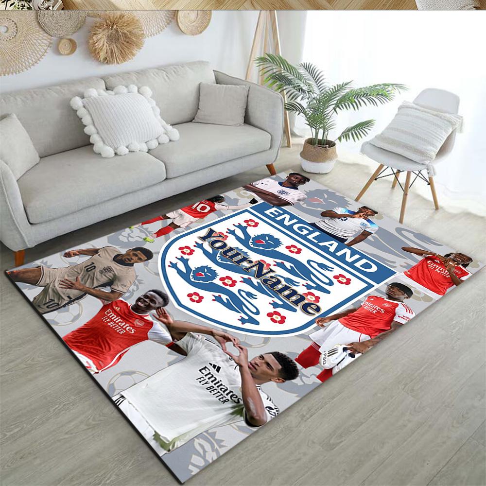 Arsenal Customize Your Name Carpet Suitable for Hallway Outdoor Living Rooms Dining Room Antislip Carpet Anime Office Decor