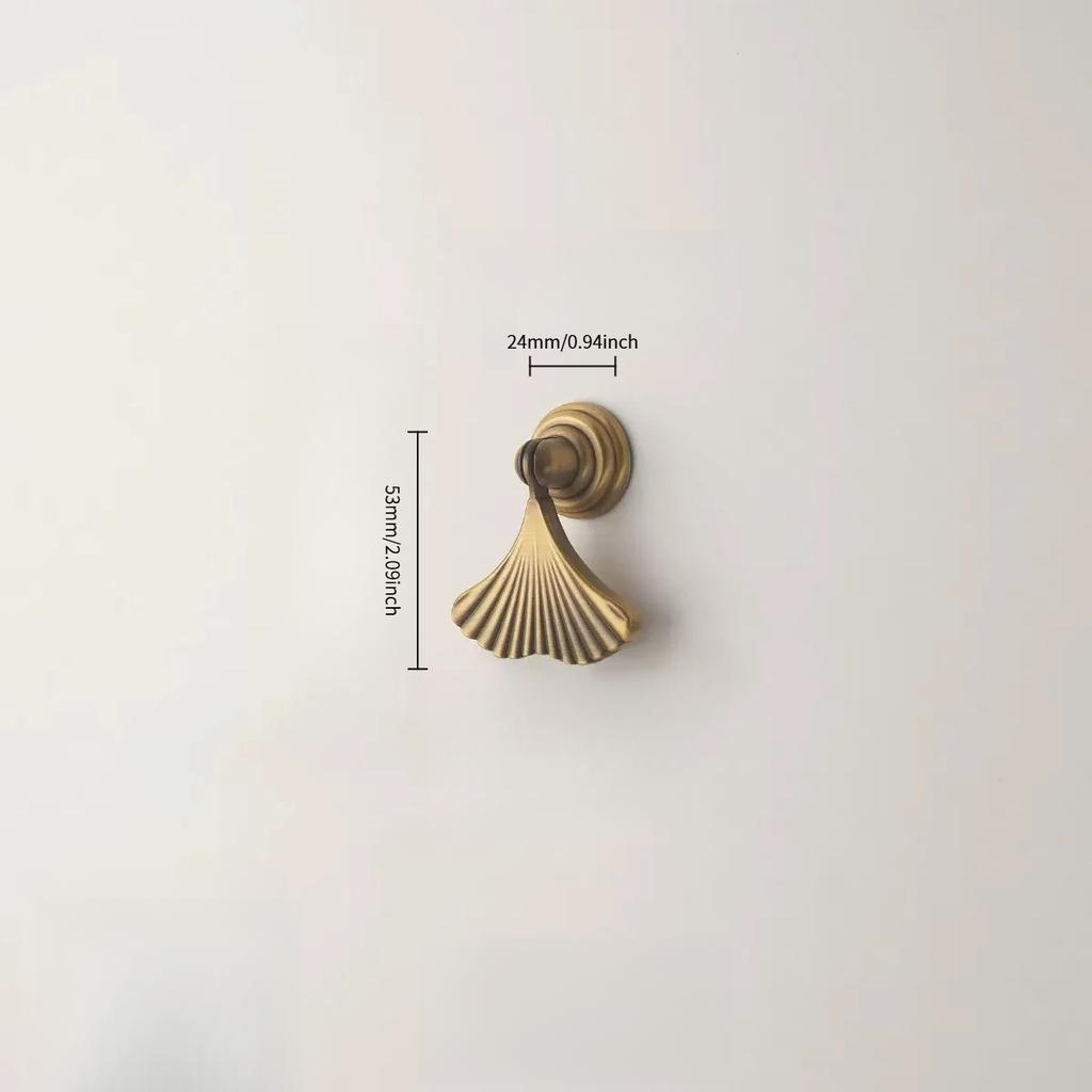 French-style vintage alloy handle for wardrobe doors, cabinets, drawers, shoe cabinets, and furniture in American antique bronze