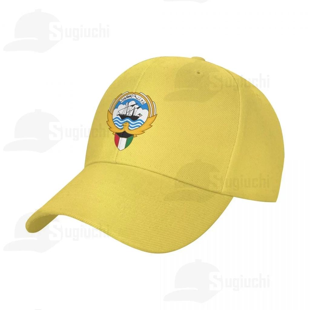 National Emblem Of Kuwait Coat Of Arms Sun Baseball Cap Dad Hats Adjustable For Unisex Women Unisex Outdoor Hat
