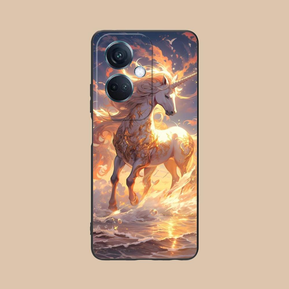 Fantasy Unicorn Mobile Phone Case for OPPO Find X9 X8 X7 X6 X5 X3 X2 Plus S Pro Ultra Lite Colorful Printing Cover Luxury Cover