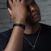 Ventera Abolto Leather Men'S Bracelet