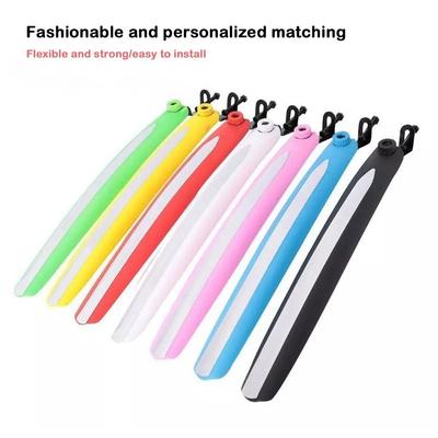 Universal Plastic Mountain Bike Mudguard Multicolour Easy Quick Disassembly Front Rear Fenders Bicycle Accessories Bicycle Parts