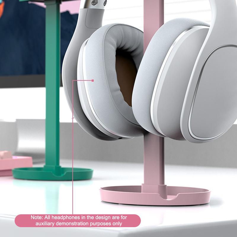 Universal Headphone Stand Portable Gaming Earphone Holder Rack Desktop Organizer Headset Display Bracket For Airpods/Beats/Bose