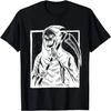 Spooky Movie Social Club Vintage TV Halloween Skräckkonst T-shirt