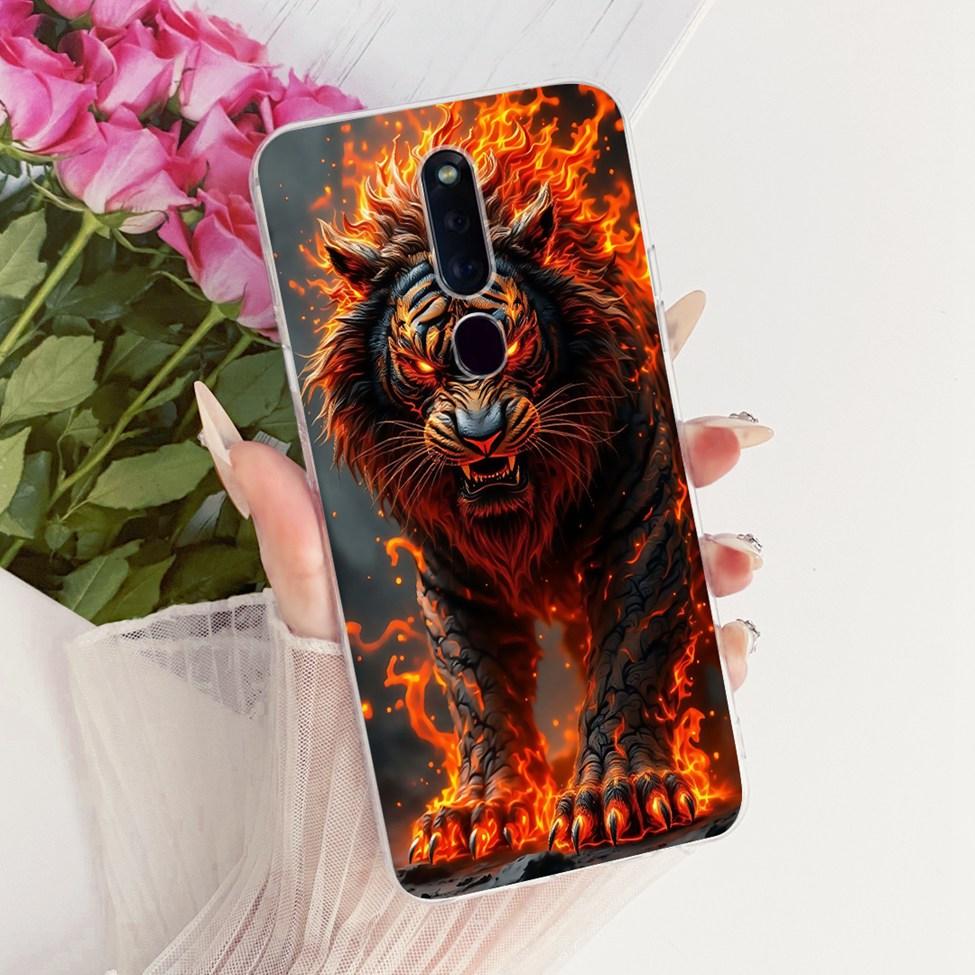 Clear Casing For Oppo F11Pro CPH1969 CPH2209 CPH1987 Phone Case For Oppo F11 Pro Cover Fashion Butterfly Funny Cute Painted