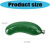 Stainless Steel Cucumber Shaped Hip Flask Whiskeys Bottle Liquor Drinkware For Parties And Gatherings
