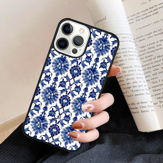 Portuguese Tiles Phone Case Cover For iPhone 17 Air 16 15 14 plus 12 13 pro max coque Shell Fundas