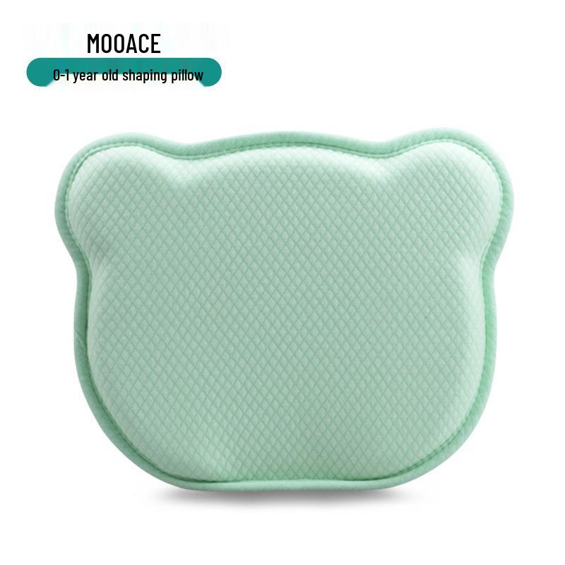 Adjustable Infant Memory Foam Pillow for Newborns: Breathable, Washable, Head-Shaping Support