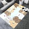 Cute Animal Theme Chair Mat Office Carpet Cute Animal Print Chair Mat for Home Decor, Suitable for Bedroom, Living Room, Various Rooms Gift Idea