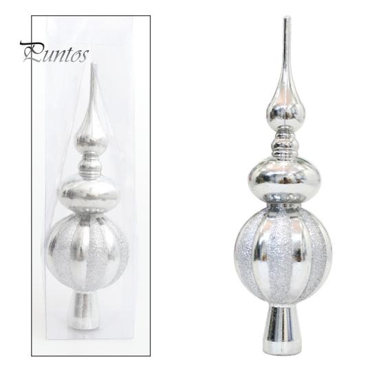 Topper per albero di Natale Topper per albero di Natale glitterato Topper per bottiglia antiscivolo a forma di zucca Decorazione per albero di Natale Crea atmosfera Decorazioni per feste