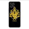 Anime Saint Seiya Logo Case For Honor X8 X8a 90 X9a 8X 70 50 20 Magic5 Pro 9X P60 P50 Black Soft Phone Funda