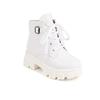 European and American style lace-up Martin boots, thick-soled student women's boots often come out in large sizes - boots