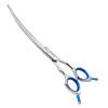 HASHIMOTO Pet Slightly Curved Used by Professional Pet Groomers Scissors, Blade, (7.5 Inches)