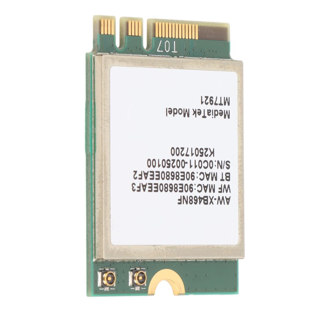 WIFI-Karte 1800Mbps Bluetooth5.2 Unterstützt Dualband-Antenne M.2 NGFF Netzwerkkarte für Windows 10 11