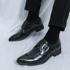New Business Men's Leather Shoes Casual Gentleman British Style Party and Office Classic Adult Dress Work Shoes Plus Size 38-47