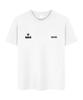 ANEWBROS Twin Logo Oversized Short Sleeve T-Shirt 10 Colors [Anse_9102] (B Type)