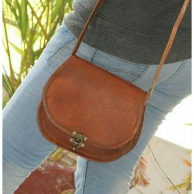 Borsa a tracolla da donna 11" in pelle di capra Borse Portafoglio Borsa a mano Borse a tracolla