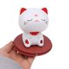 Cute Solar Power Waving Cat Waving Shaking Head Cat Home Decor Waving Cat Decor Car Ornament Doll Figurine Car Decorations