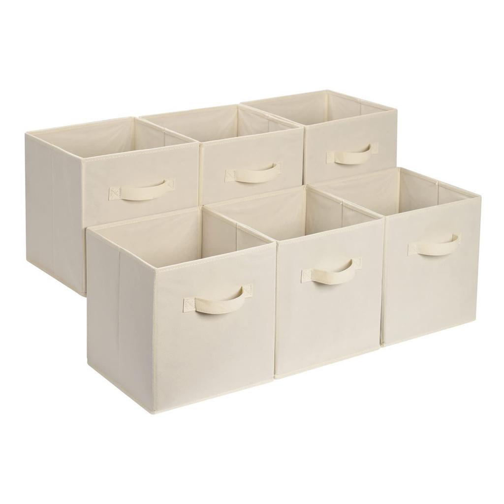Foldable Non-Woven Storage Box for Wardrobes & Desktops