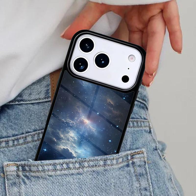 Mysterious Starry Sky Phone Case for iPhone 17ProMax 12 13 14 15 16e 17 Pro Max Plus Air Cover