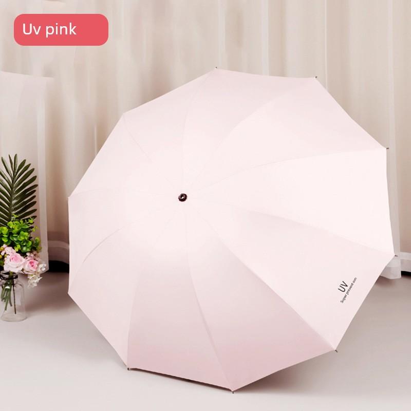 Women's High-End Sunshade Umbrella, Dual-Use for Sun and Rain, Double-Person Sun Umbrella with Black Coating for Sun Protection, 70% off Umbrella
