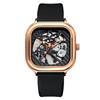 AILANG Classic Hollow Square Dial Watch Men Sports Automatic Mechanical Watches Waterproof For Men Wristwatch Reloj Hombre