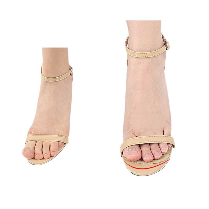 Adjustable Non-Slip Leather Forefoot Pads for Women's High Heels – Thick, Breathable, Pain-Relieving, Anti-Friction Inserts