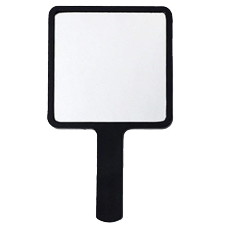 Eyelash Extension Handheld Makeup Mirror Square Makeup Vanity Mirror With Handle Hand Mirror SPA Salon Compact Mirrors