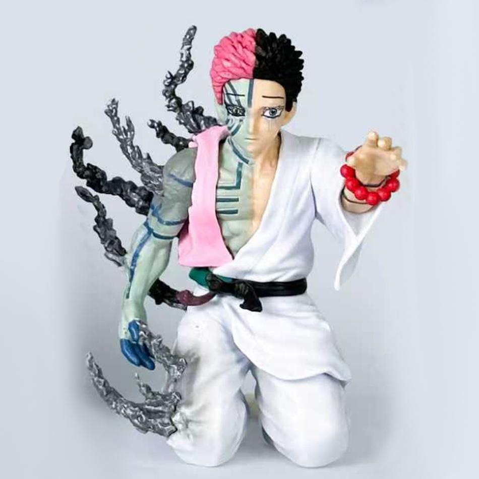 15cm Anime Figure Demon Slayer Figures Slayer Akaza Doll Figurine Warrior Action Figure Model Lovely Toys Anime Model Figure Car Doll