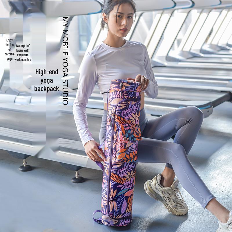 New Arrival Yoga Bag: Large Capacity Single Shoulder Backpack with Thickened Mat Storage, Women's Bag, Customizable Logo