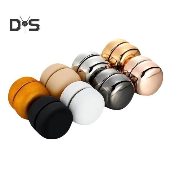 

8 пар магнитных булавок для шарфов, высокопрочные, однотонные, мини-размера, легкие, многоцелевые, сильные магнитные булавки, аксессуары A