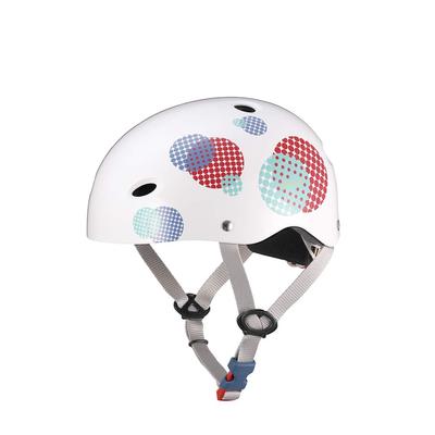 OGK KABUTO Fahrradhelm für Kinder Marmorpunkt Weiß für Kleinkinder SG-zertifiziert FR-MINI-2 (47-50cm)
