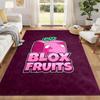 Blox Fruits Carpet Door Mat for Living Room or Bedroom Protective Mat Under Chair Office Decoration Christmas Gift Birthday Present